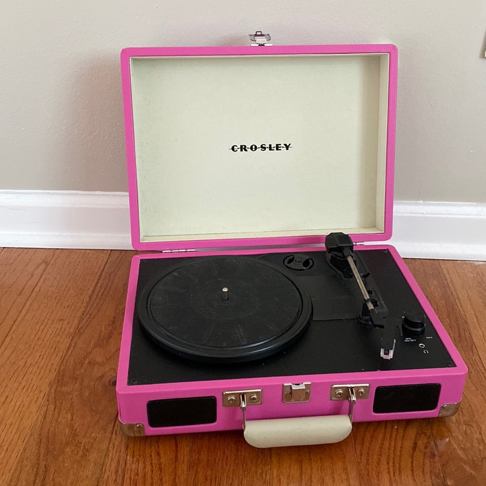 Crosley Portable Record Player - Pink